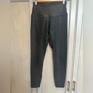 Beyond Yoga Shimmering Black Leggings